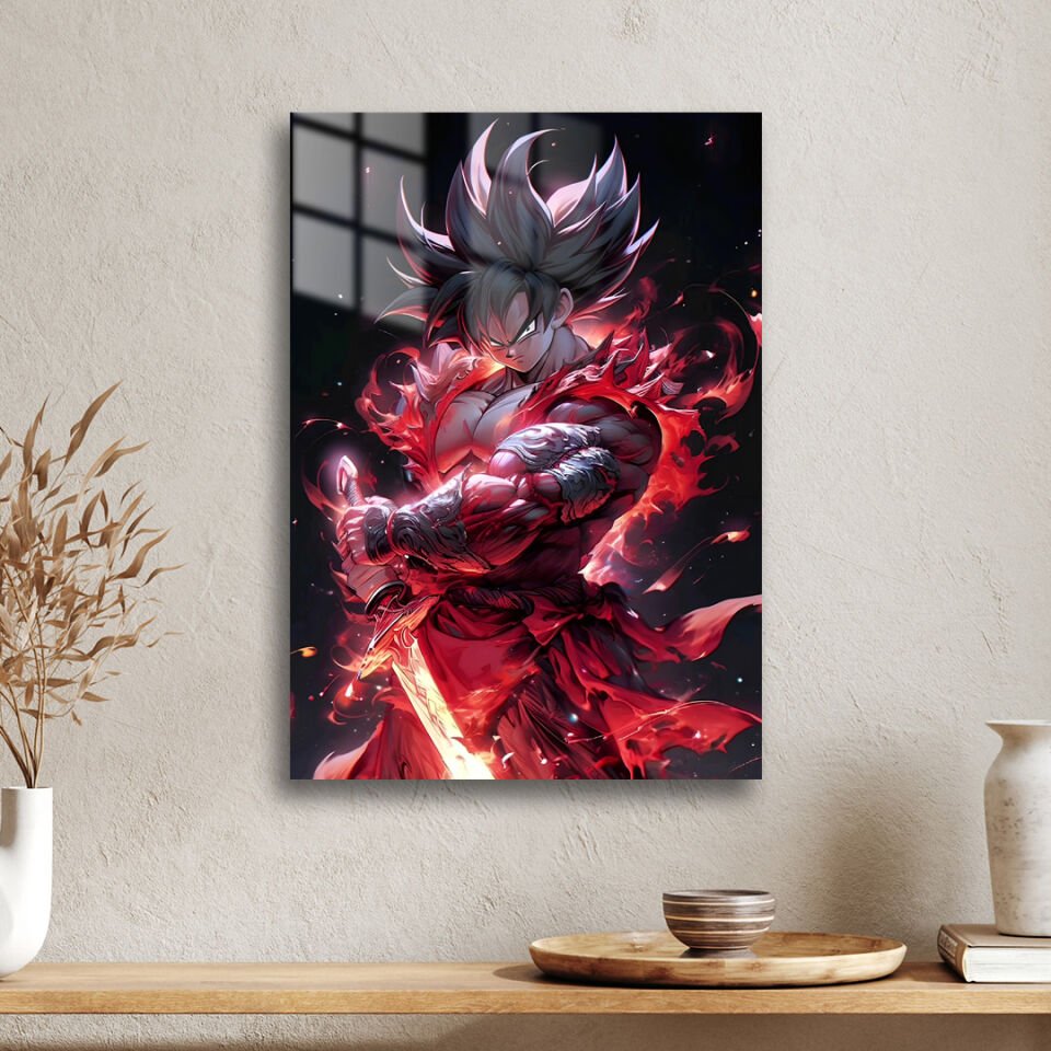 Goku 08 Metal Poster