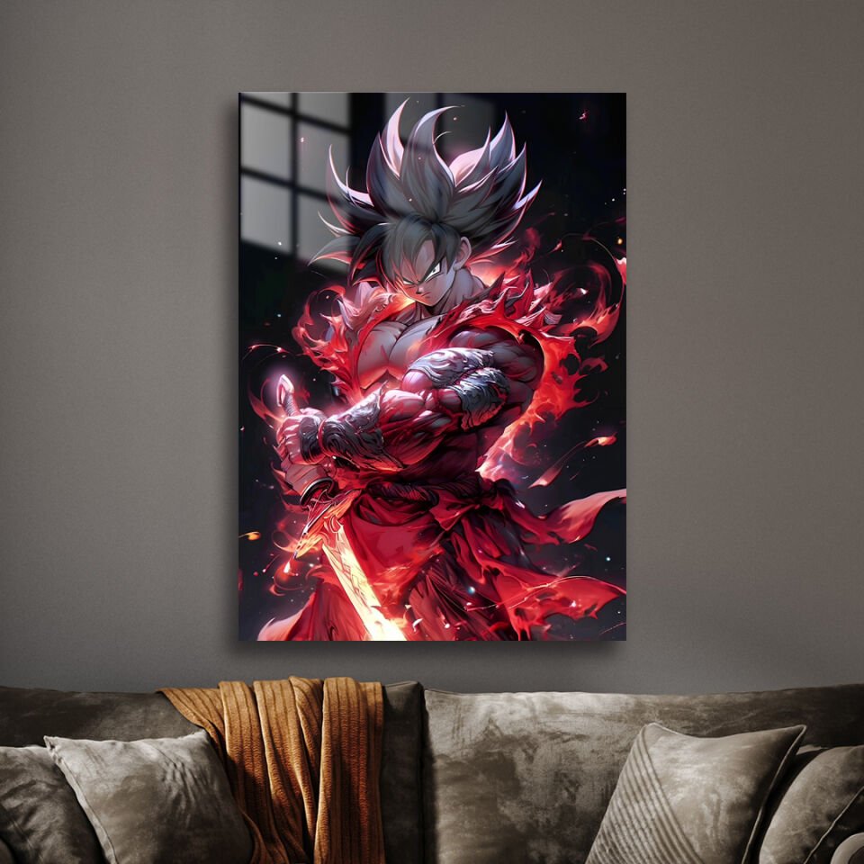 Goku 08 Metal Poster