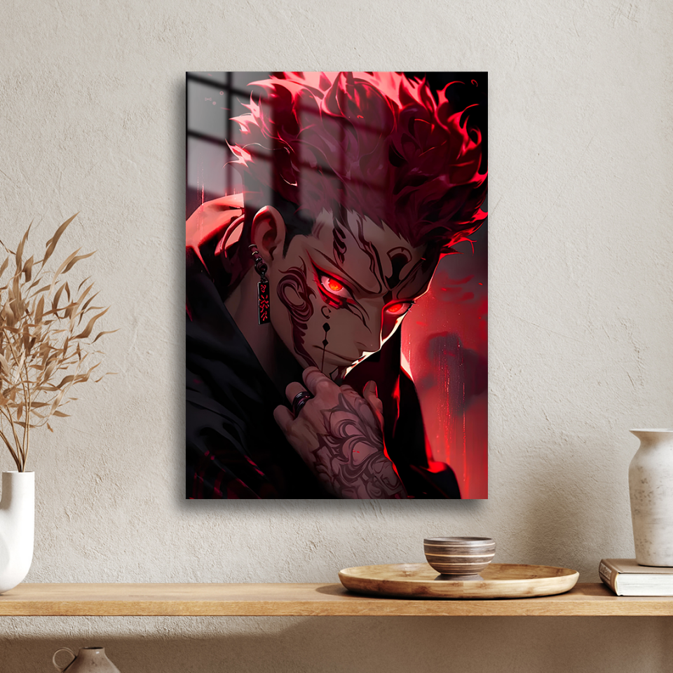 Ryomen Sukuna 02 Metal Poster