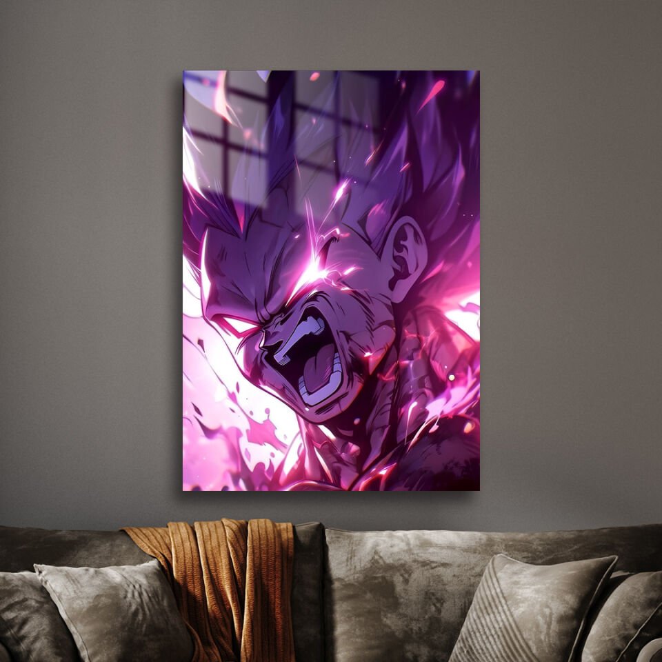 Vegeta 03 Metal Poster