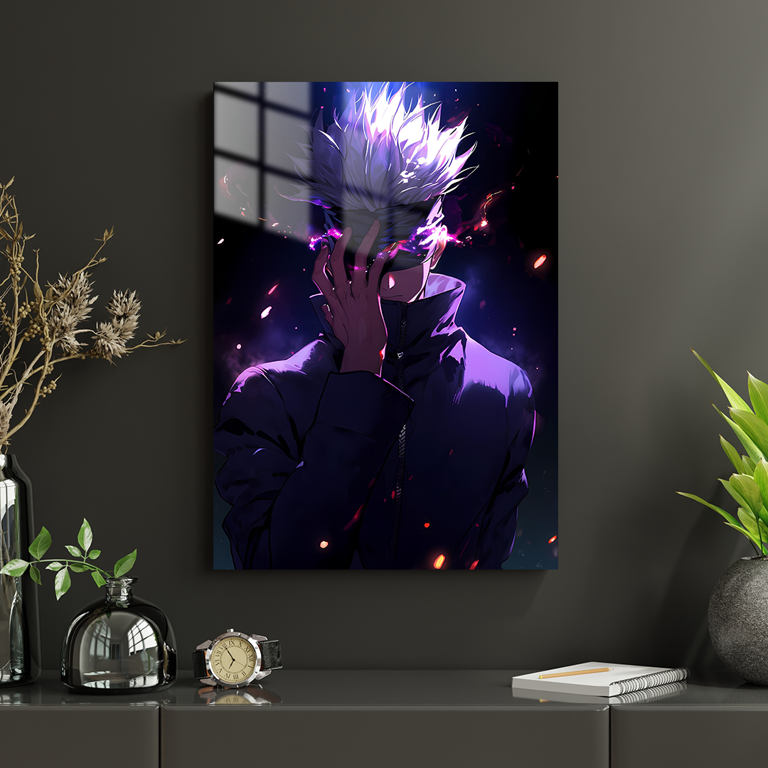 Satoru Gojo 04 Metal Poster