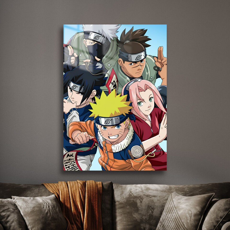 Naruto 02 Metal Poster