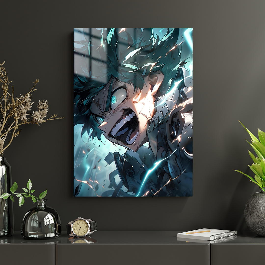 Izuku Midoriya 01 Metal Poster