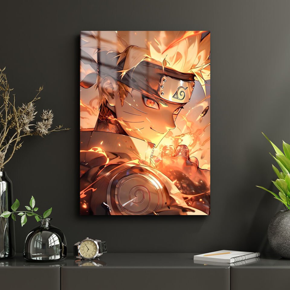 Naruto Uzumaki 04 Metal Poster