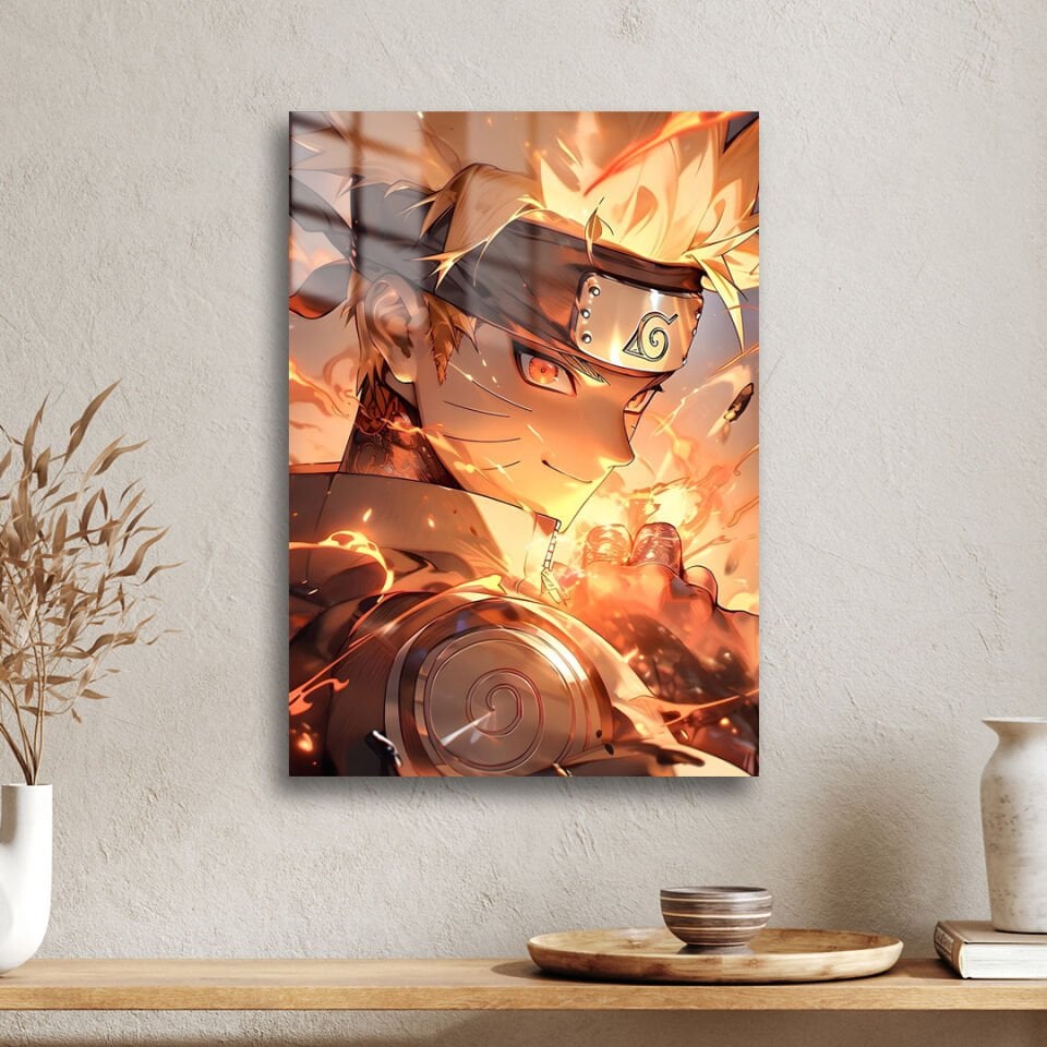 Naruto Uzumaki 04 Metal Poster