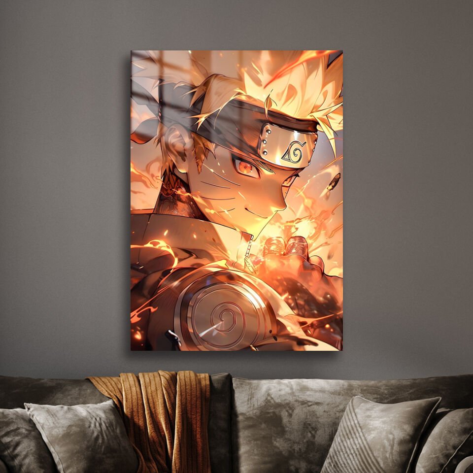 Naruto Uzumaki 04 Metal Poster