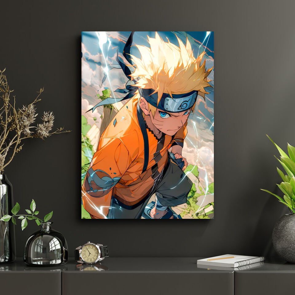 Naruto Uzumaki 06 Metal Poster