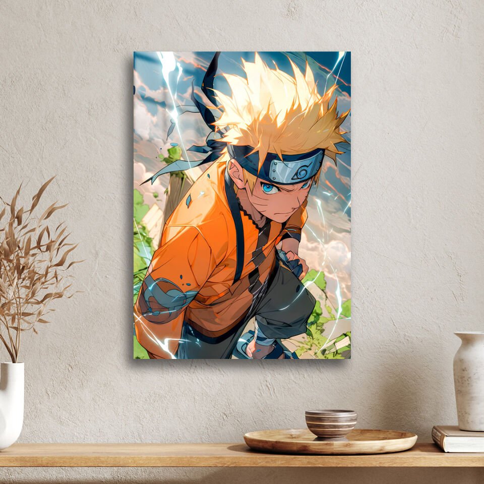 Naruto Uzumaki 06 Metal Poster