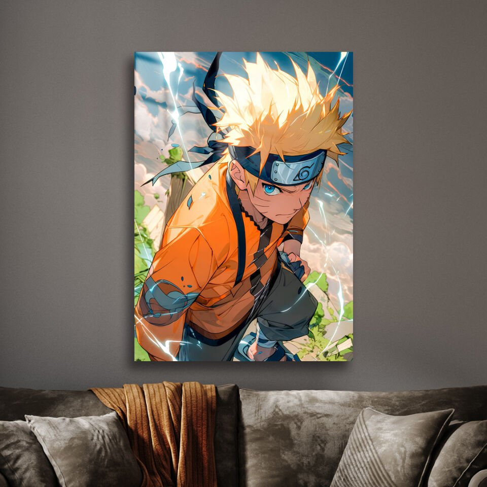 Naruto Uzumaki 06 Metal Poster