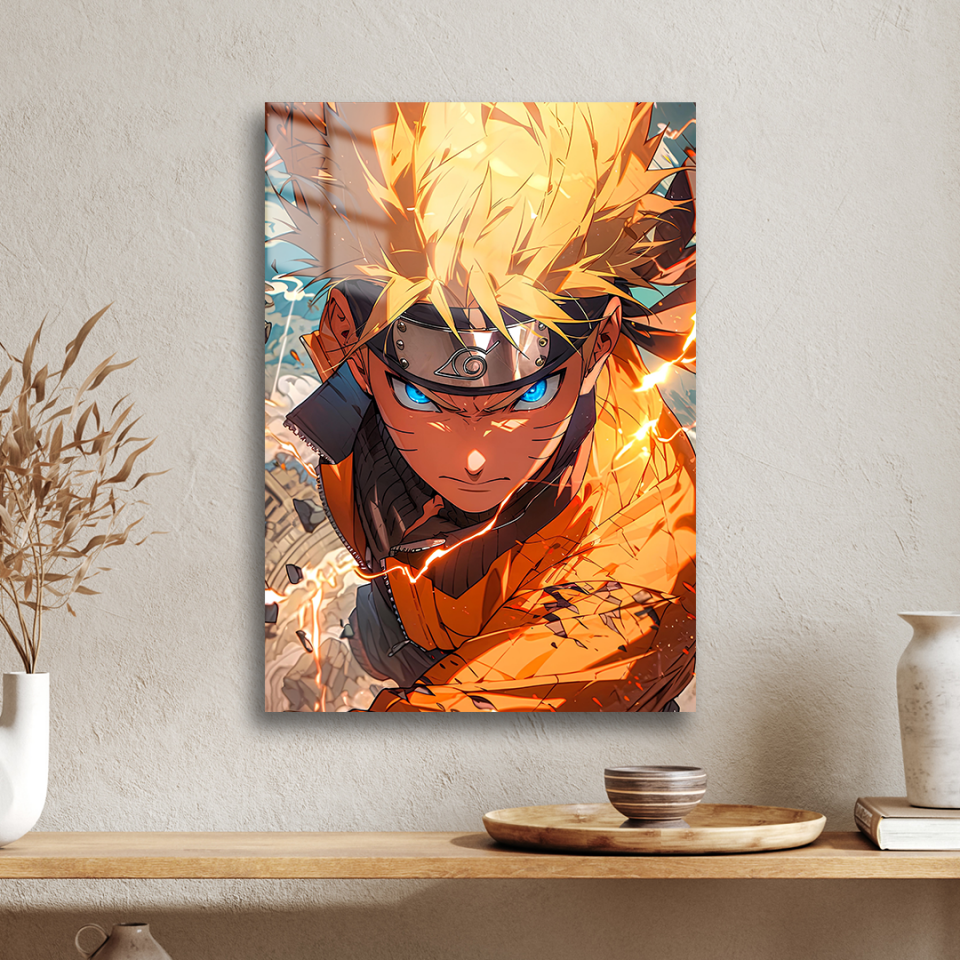 Naruto Uzumaki 03 Metal Poster