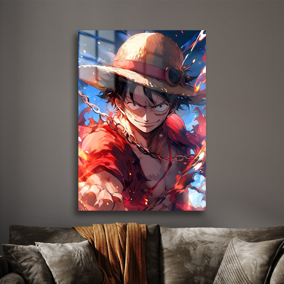 Monkey D. Luffy 02 Metal Poster