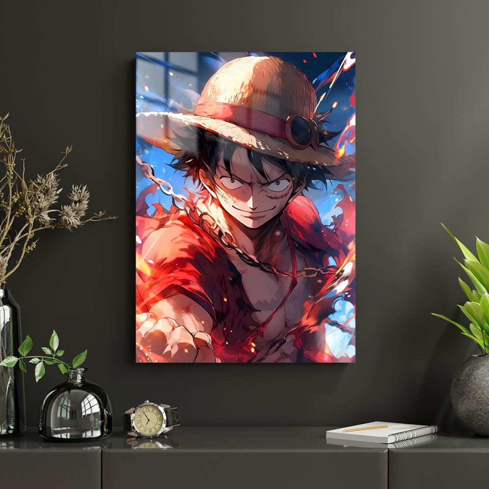 Monkey D. Luffy 02 Metal Poster