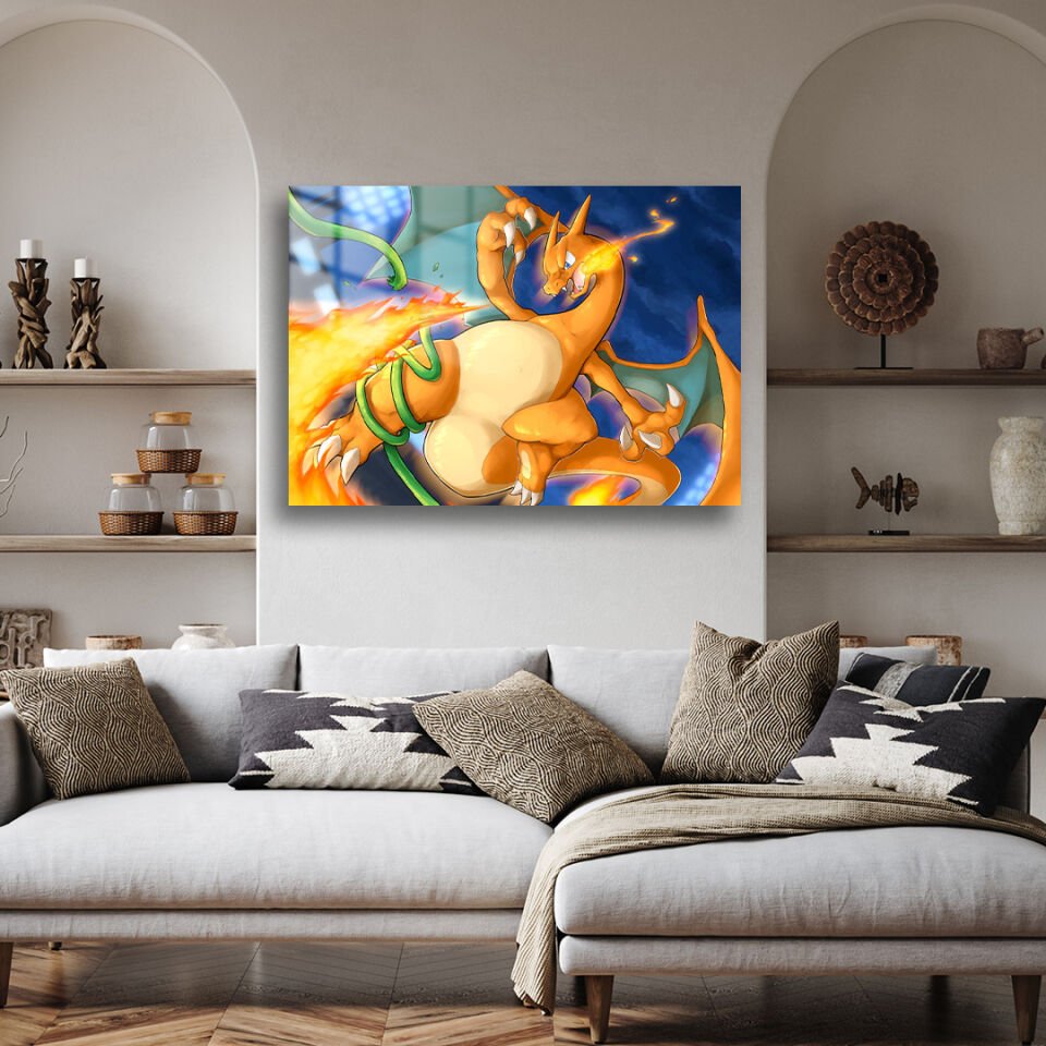 Charizard 04 Metal Poster