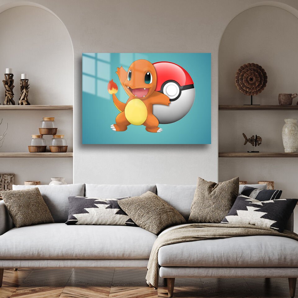 Charmander 01 Metal Poster