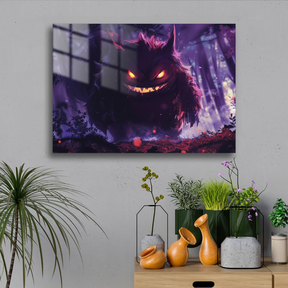 Gengar 01 Metal Poster