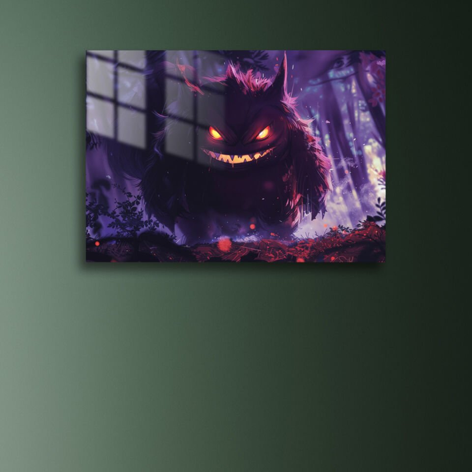 Gengar 01 Metal Poster