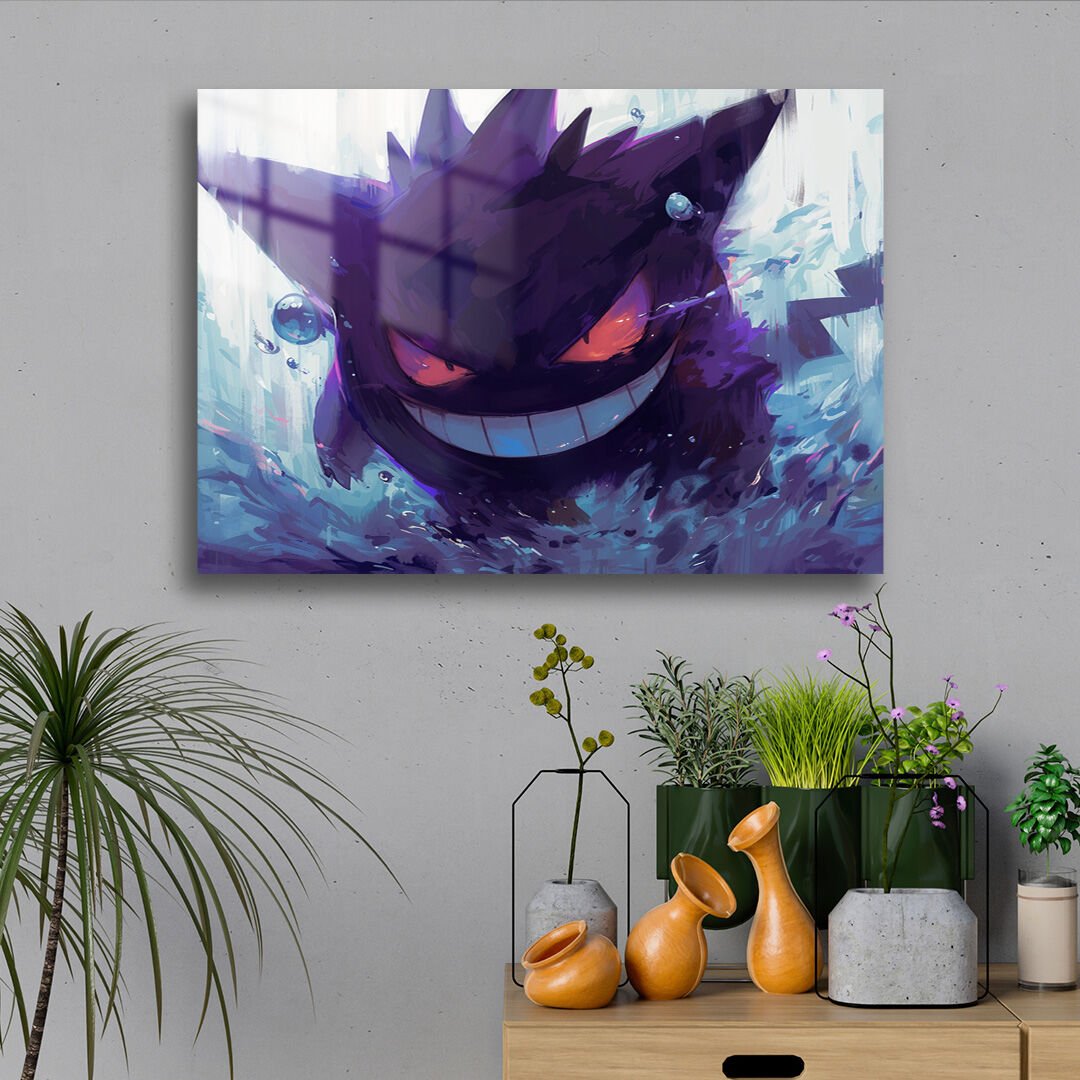 Gengar 02 Metal Poster