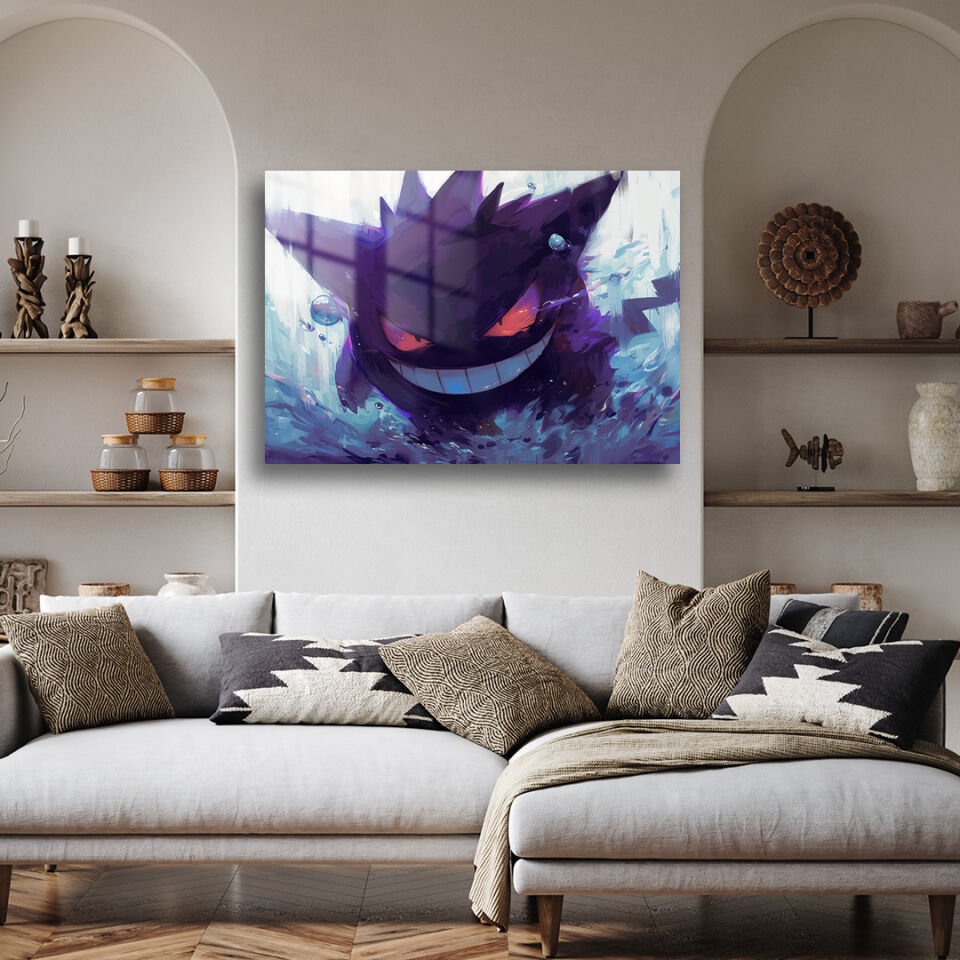 Gengar 02 Metal Poster