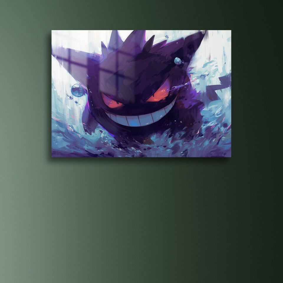 Gengar 02 Metal Poster