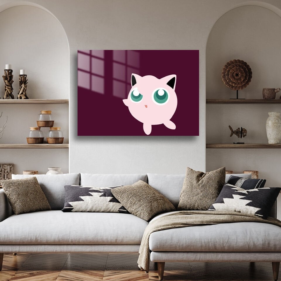 Jigglypuff 01 Metal Poster