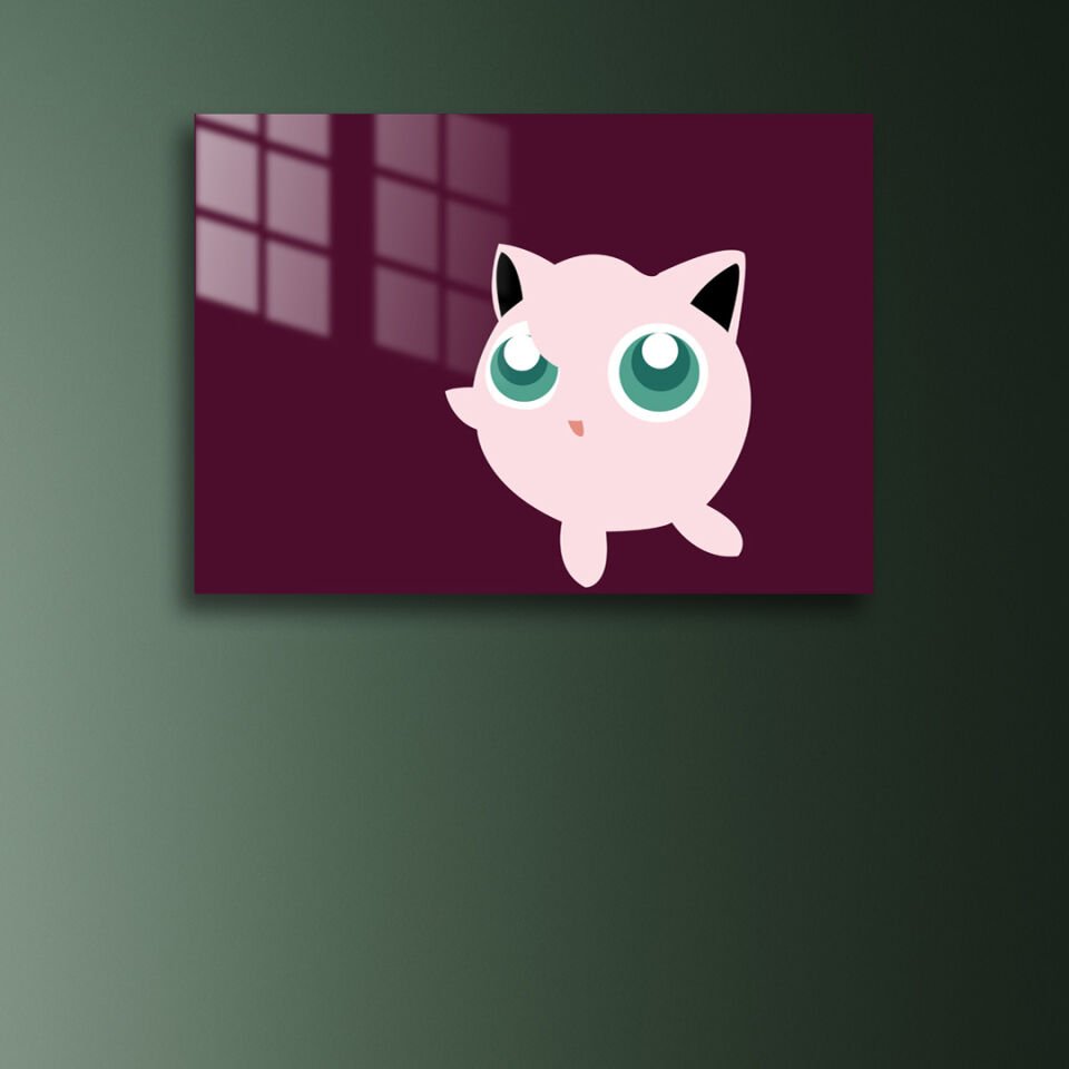 Jigglypuff 01 Metal Poster