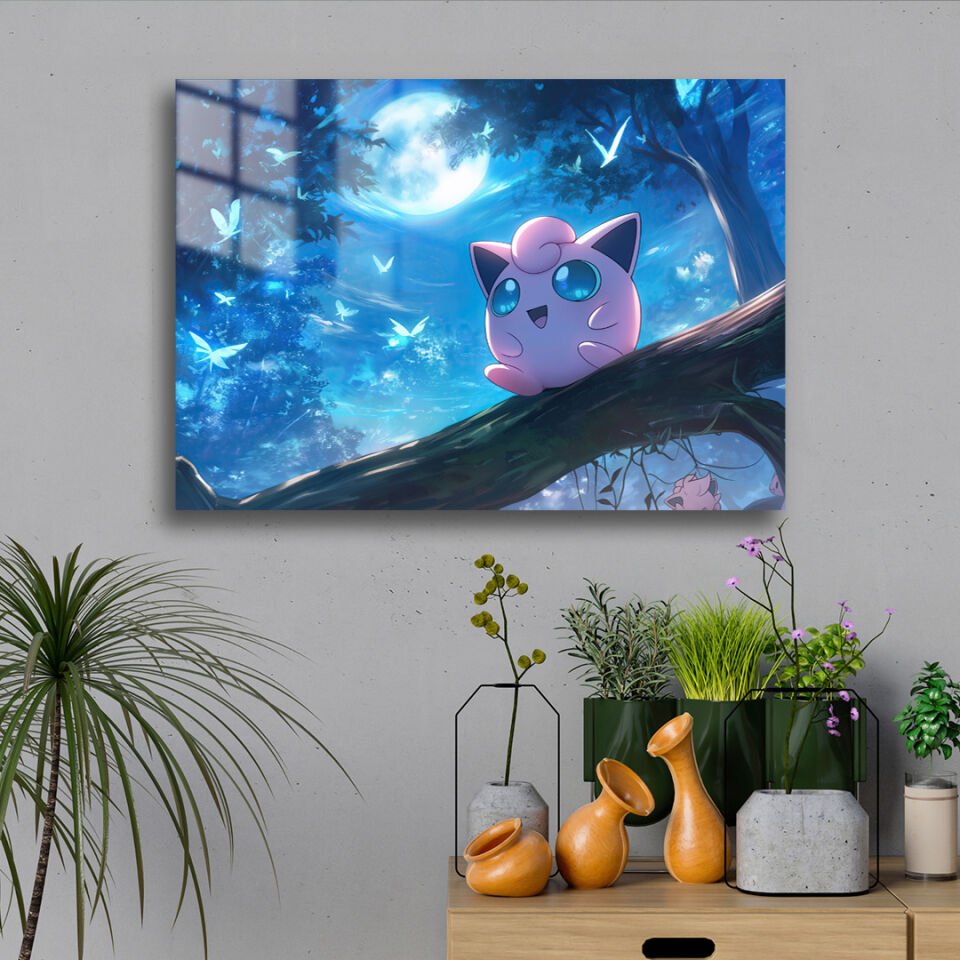 Jigglypuff 02 Metal Poster