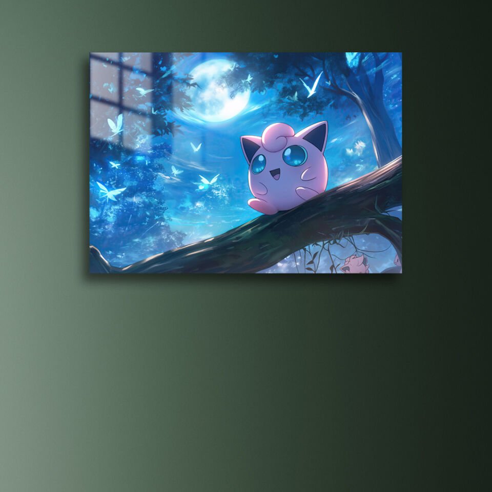 Jigglypuff 02 Metal Poster