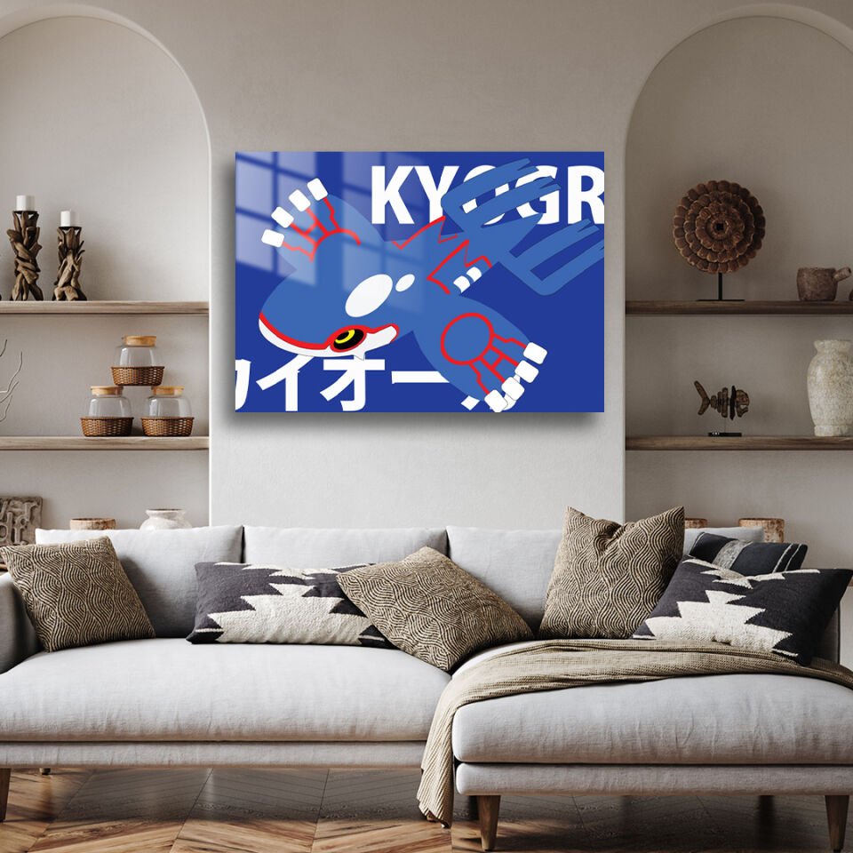 Kyogre 01 Metal Poster