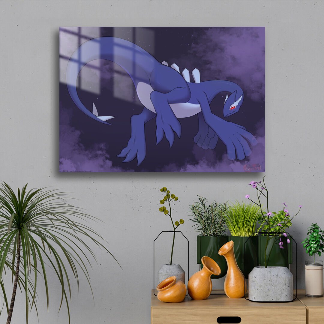 Lugia 01 Metal Poster