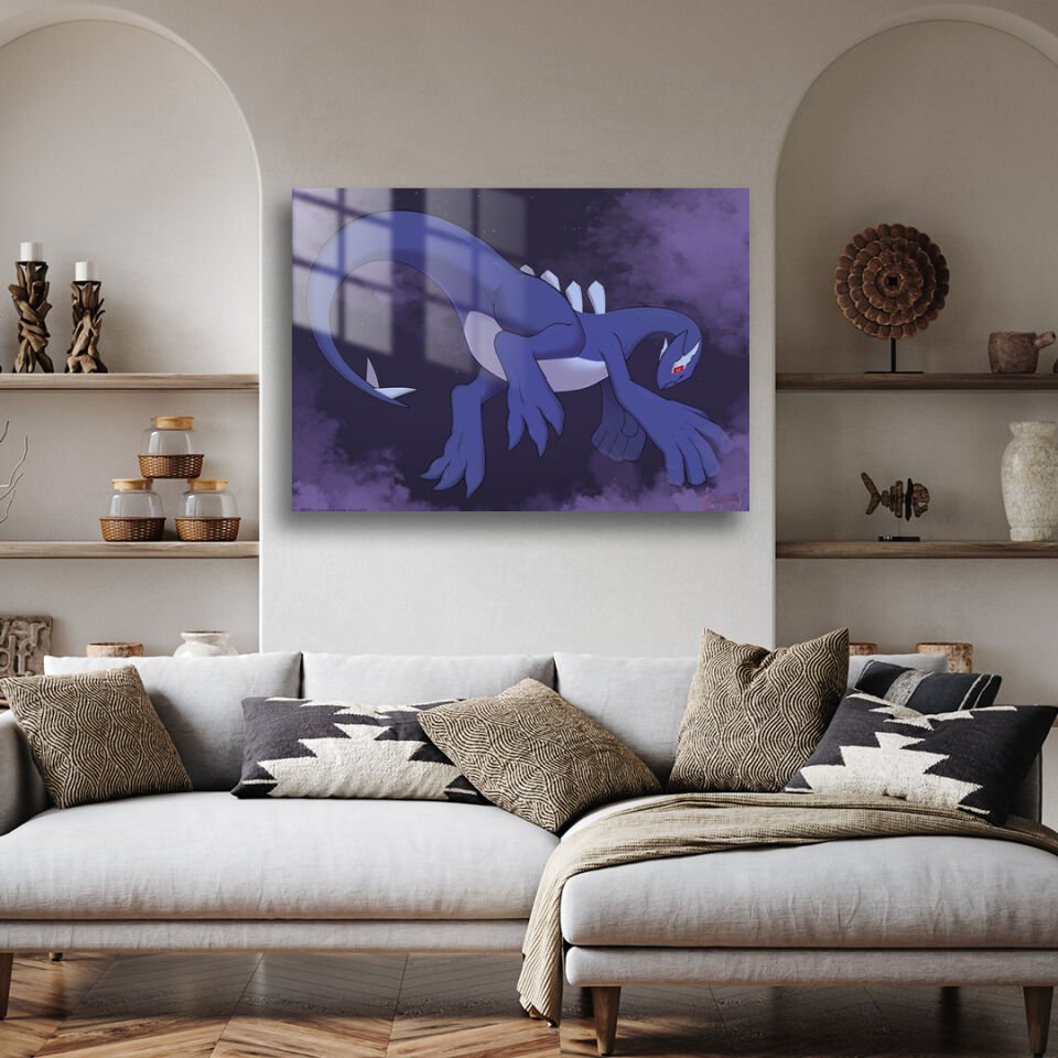 Lugia 01 Metal Poster