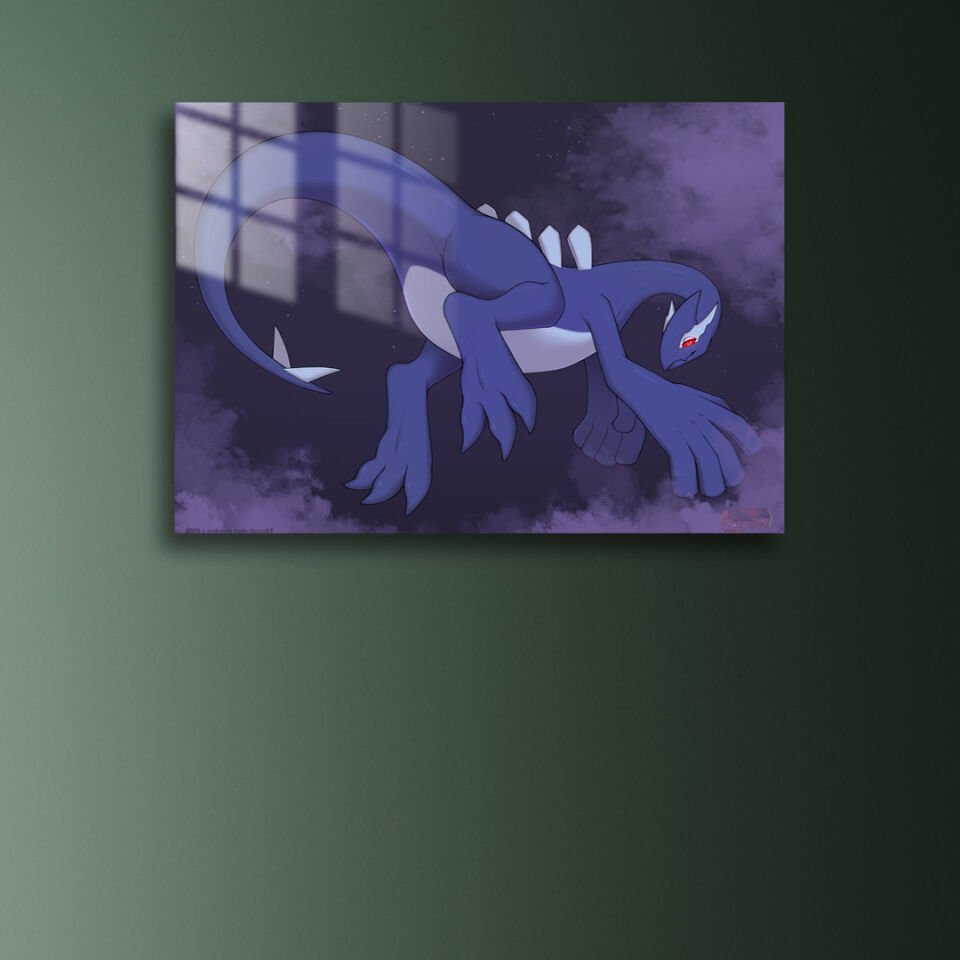 Lugia 01 Metal Poster