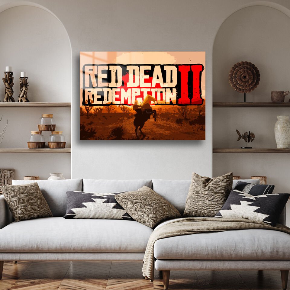 Red Dead Redemption 05 Metal Poster