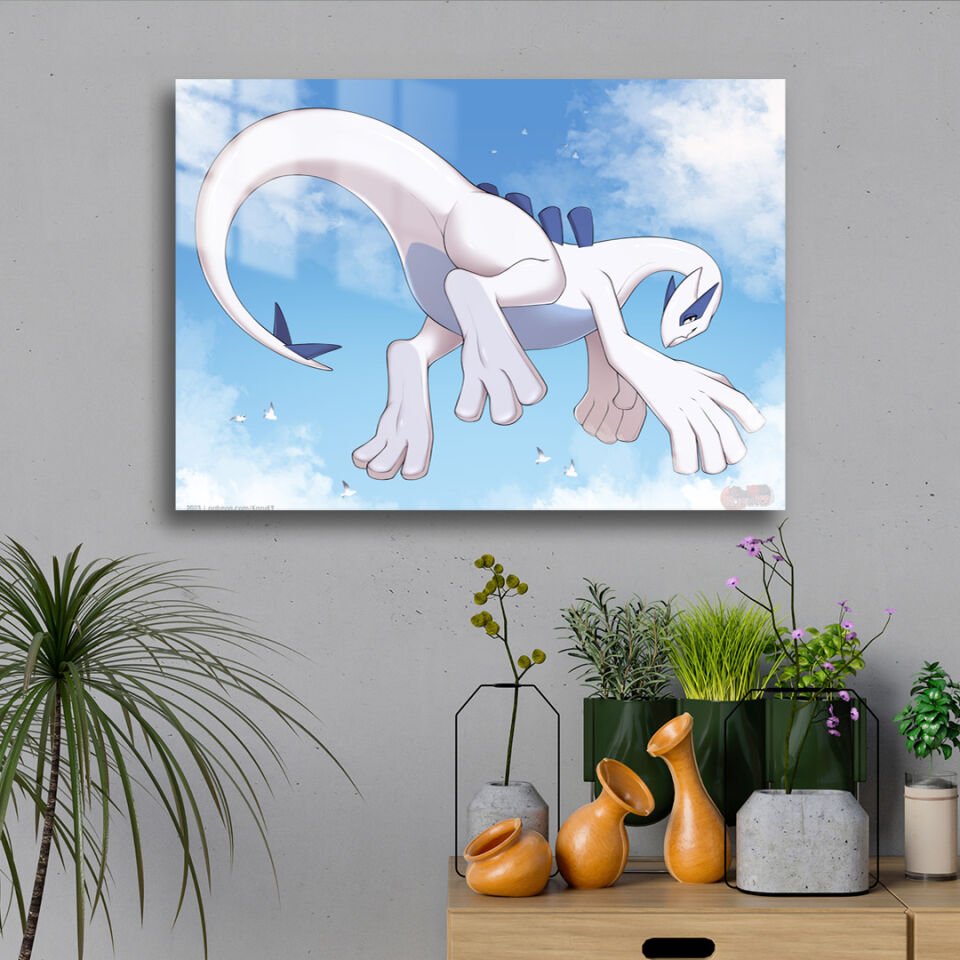 Lugia 02 Metal Poster