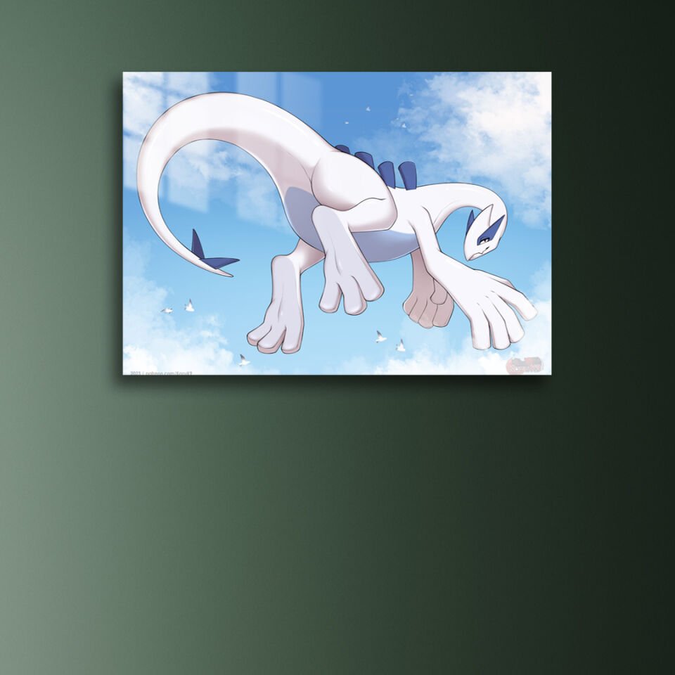 Lugia 02 Metal Poster