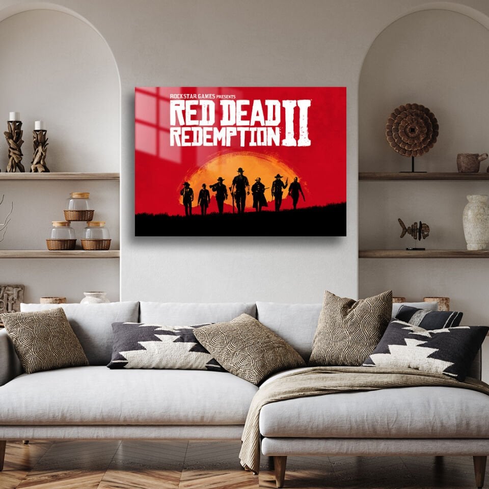 Red Dead Redemption 06 Metal Poster