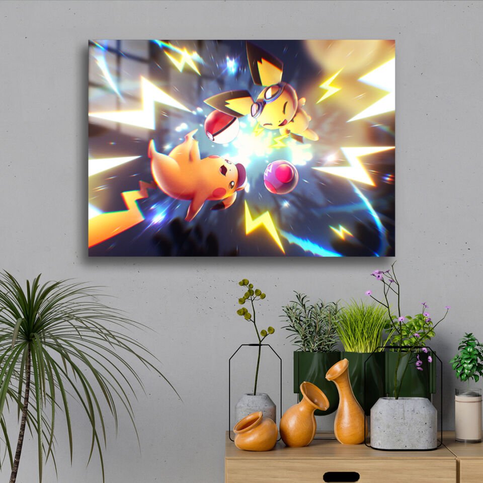 Pikachu 02 Metal Poster