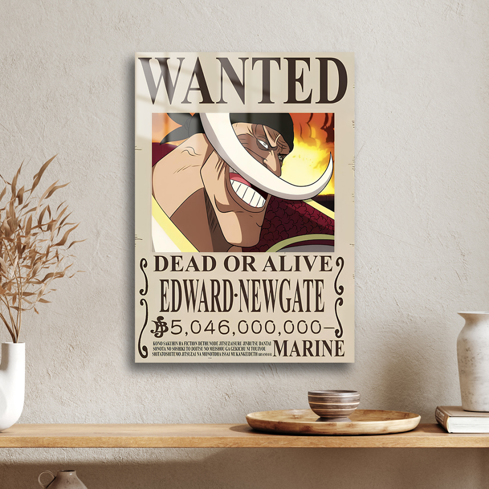 Wanted Poster 07 Metal Poster