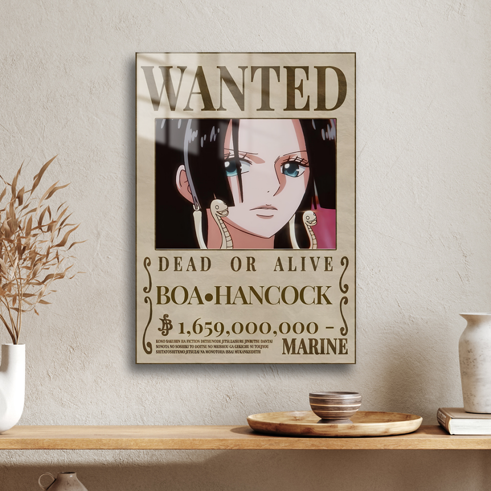 Wanted Poster 10 Metal Poster