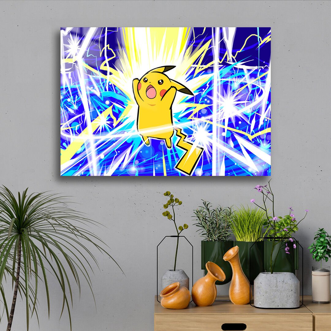 Pikachu 08 Metal Poster