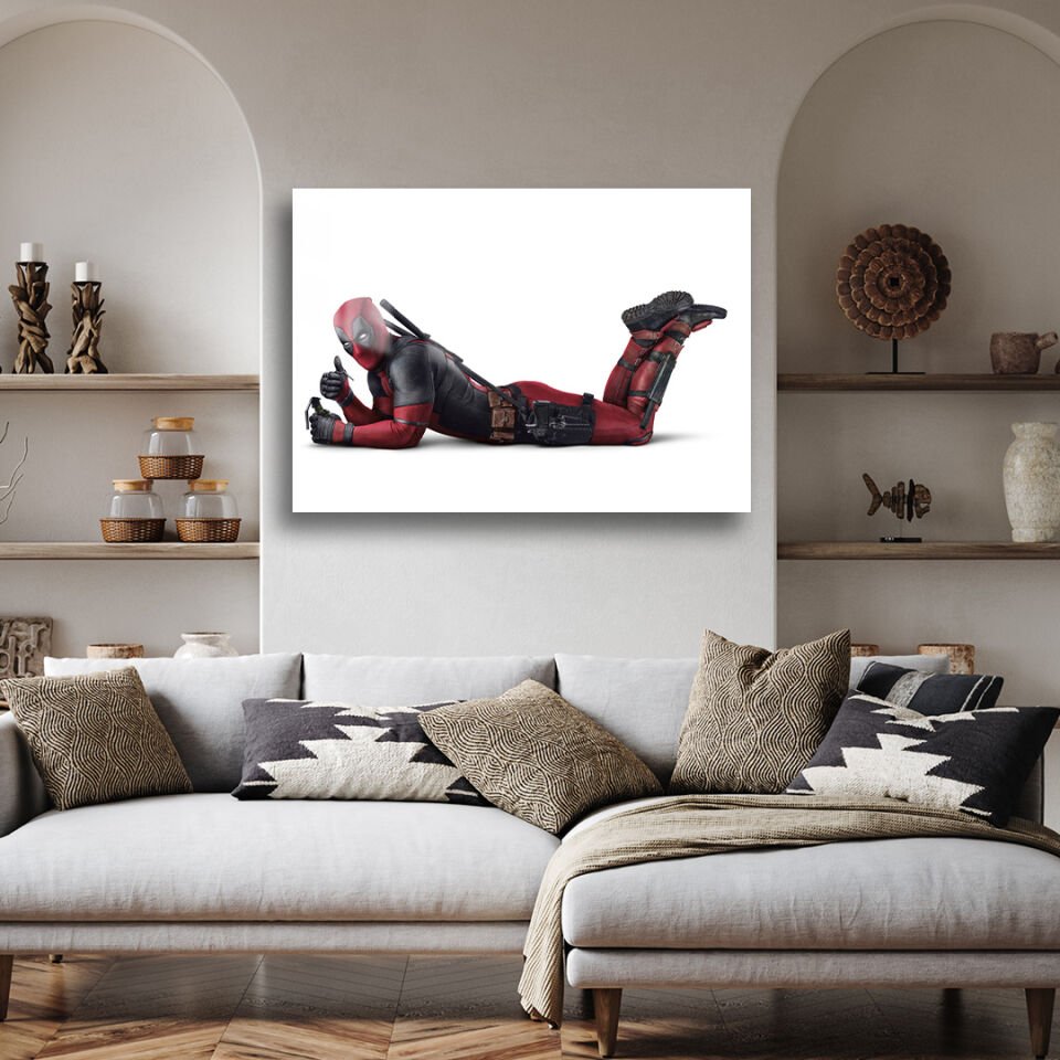 Deadpool 02 Metal Poster