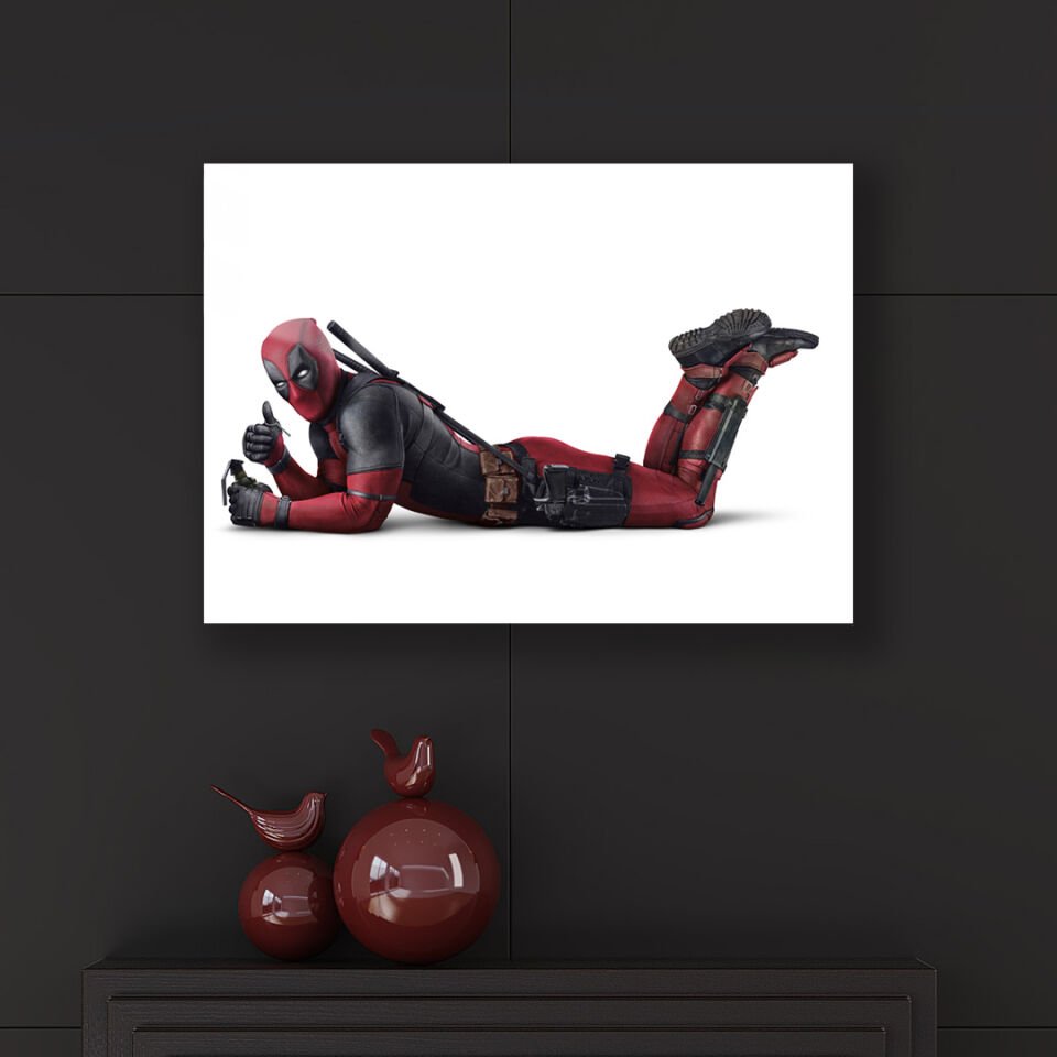 Deadpool 02 Metal Poster