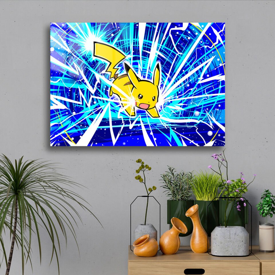 Pikachu 09 Metal Poster