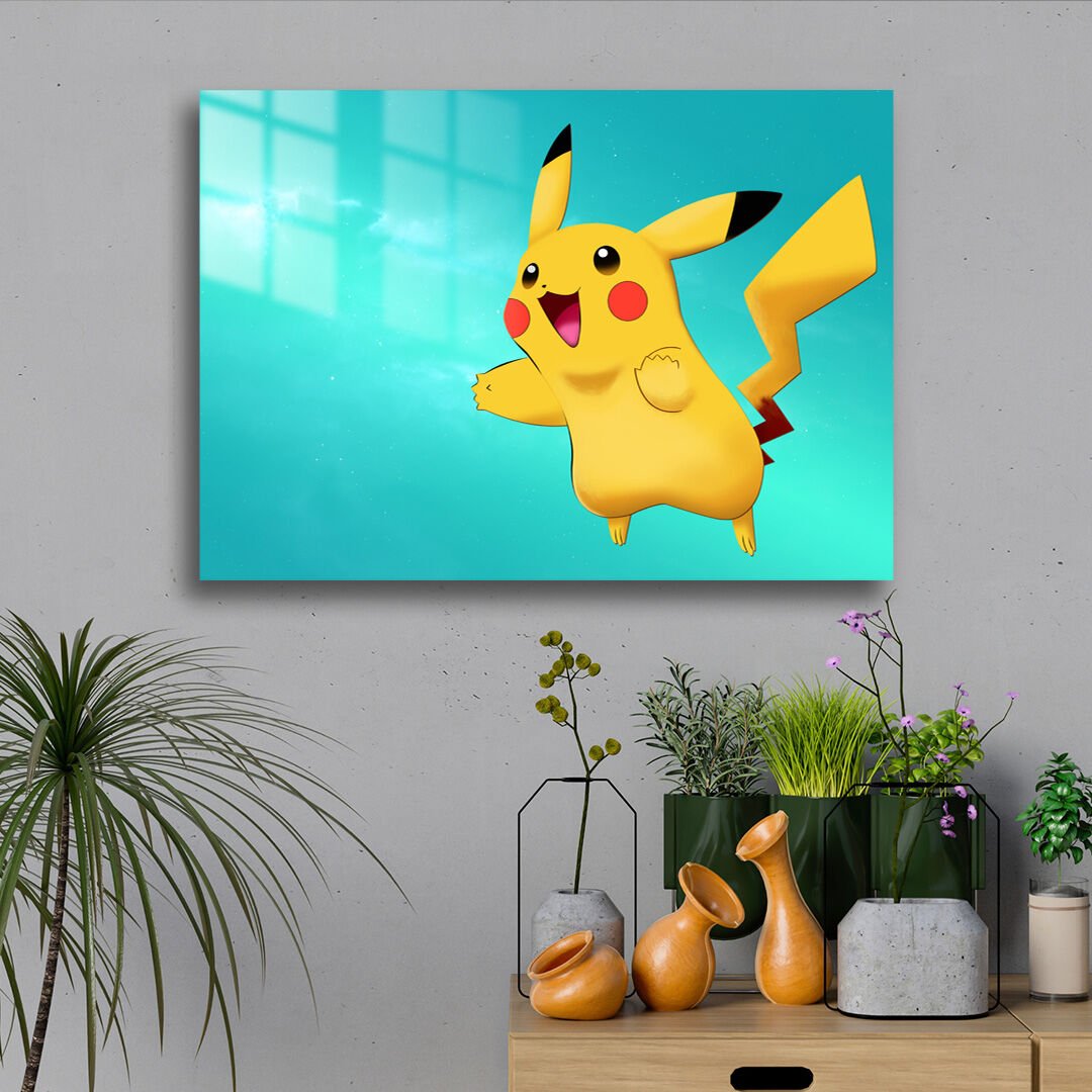 Pikachu 11 Metal Poster