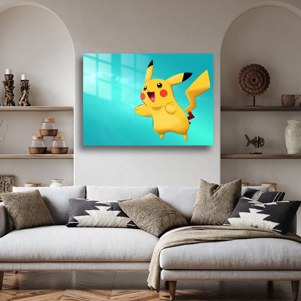 Pikachu 11 Metal Poster