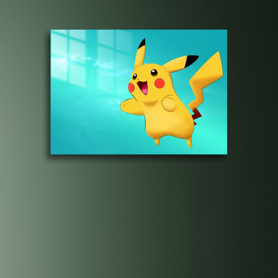 Pikachu 11 Metal Poster