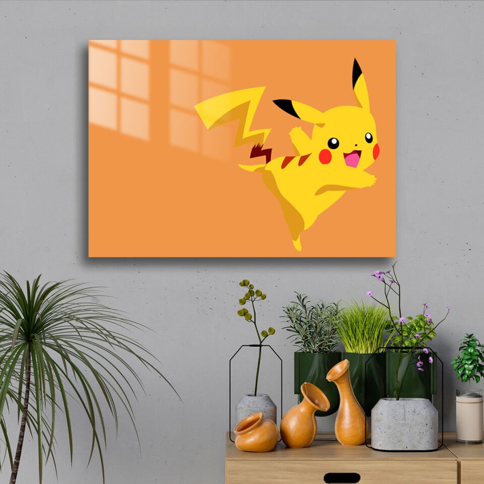 Pikachu 12 Metal Poster