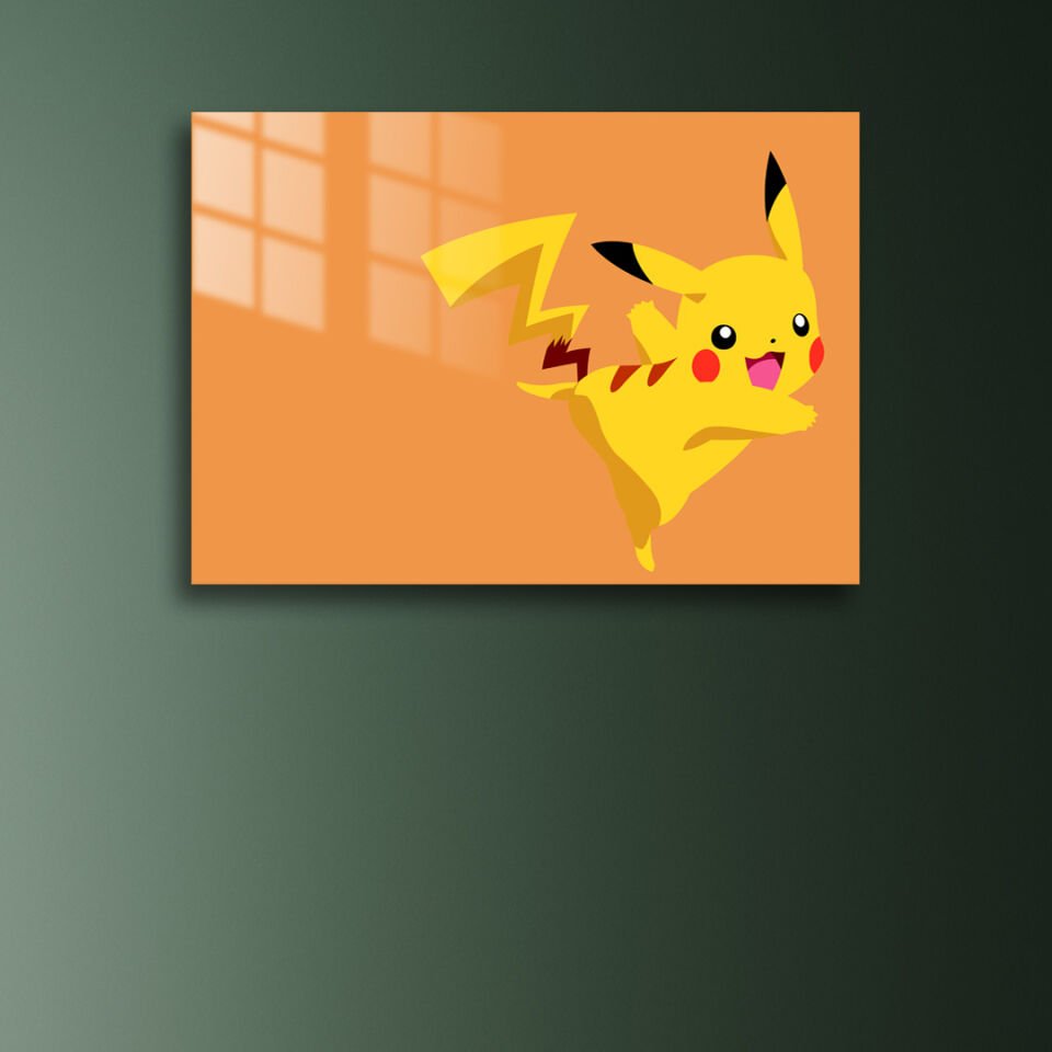 Pikachu 12 Metal Poster