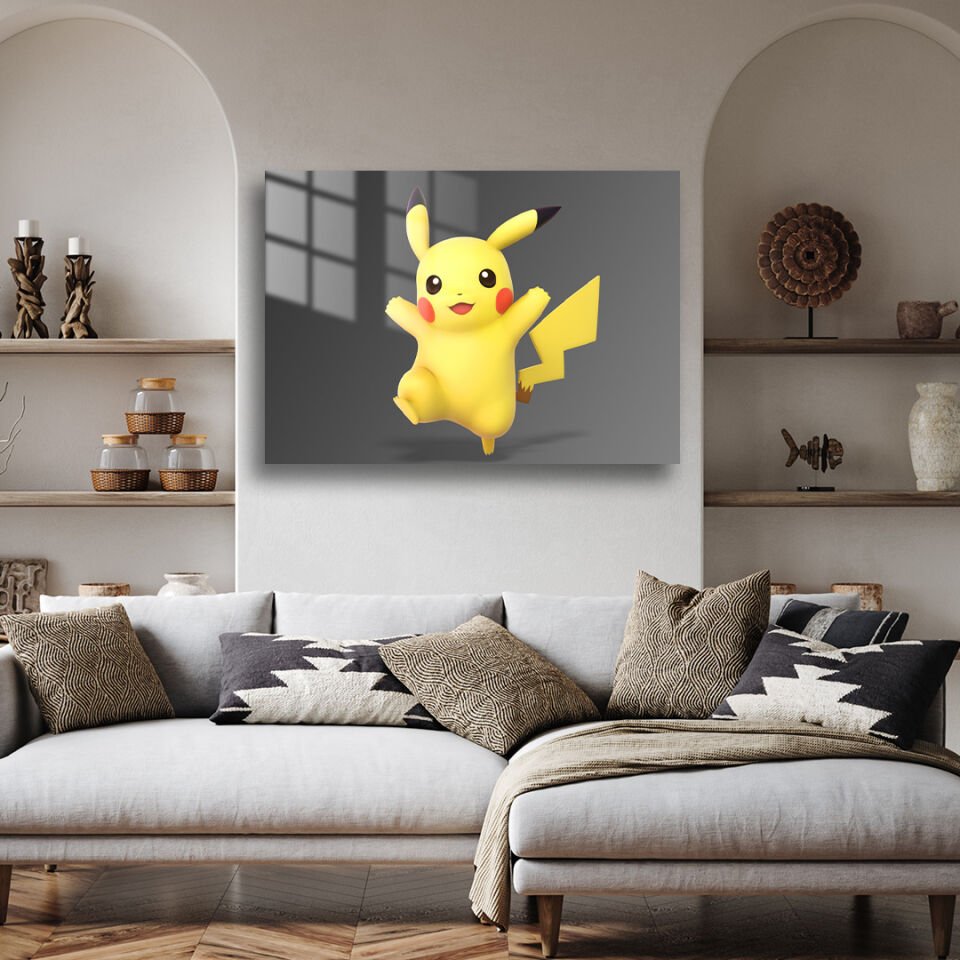 Pikachu 13 Metal Poster