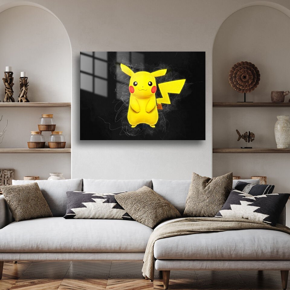 Pikachu 14 Metal Poster