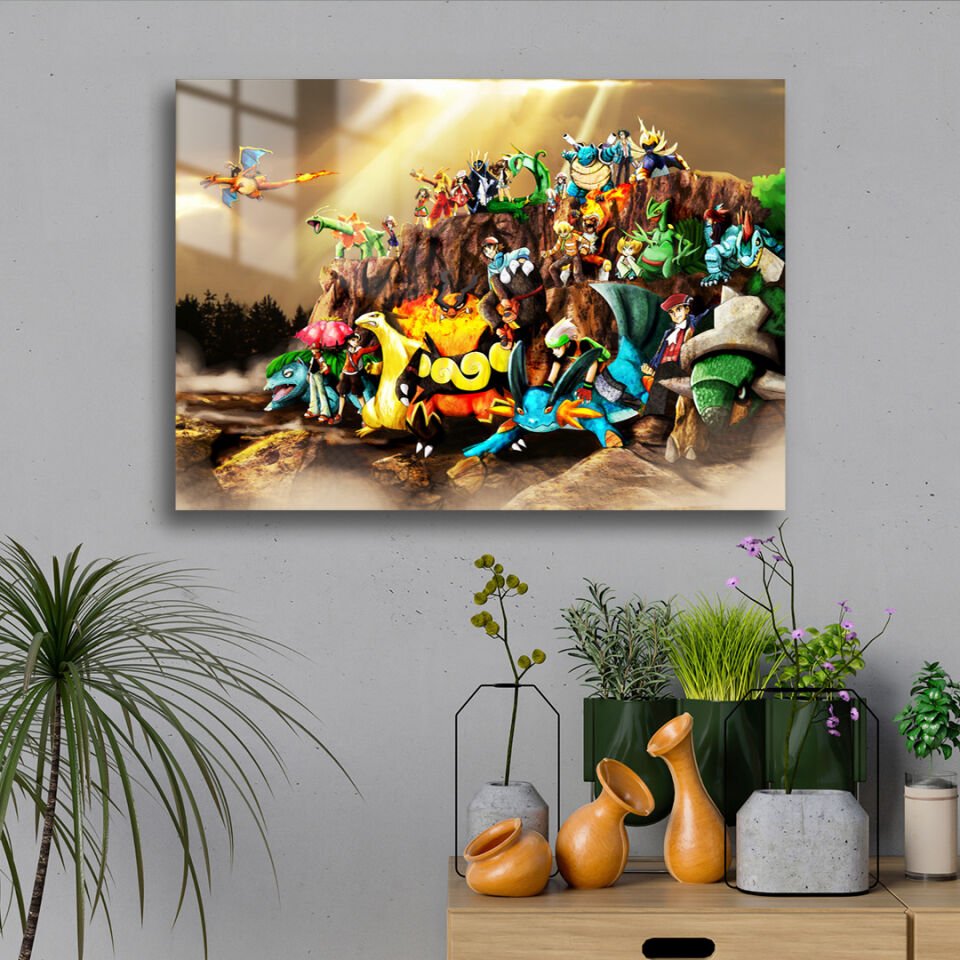 Pokemon 01 Metal Poster